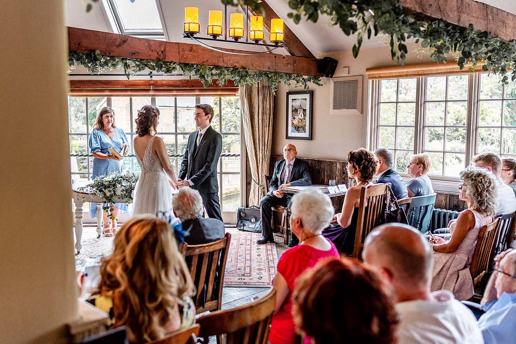 ceremony at the mill at Elstead
